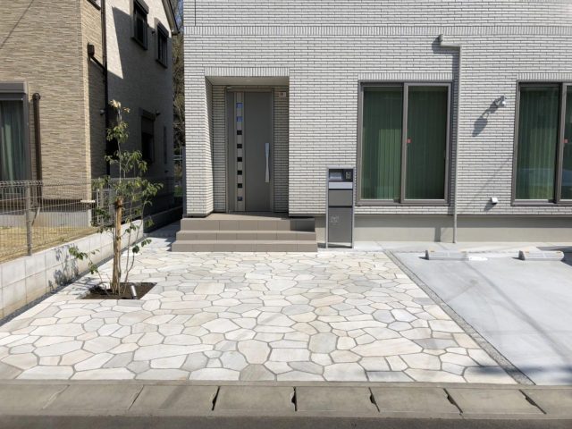 画像：H様邸　新築外構工事